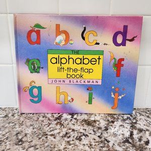 Alphabet Lift the Flap book hardcover board pages